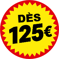 À partir de 125 euros