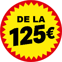 De la 125 de euro
